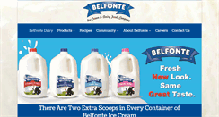 Desktop Screenshot of belfontedairy.com